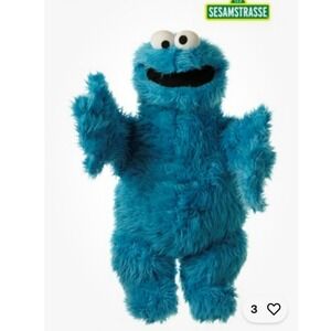 Living Puppets Sesame Street Cookie Monster Hand Puppet Plush Toy 24 inches NWT